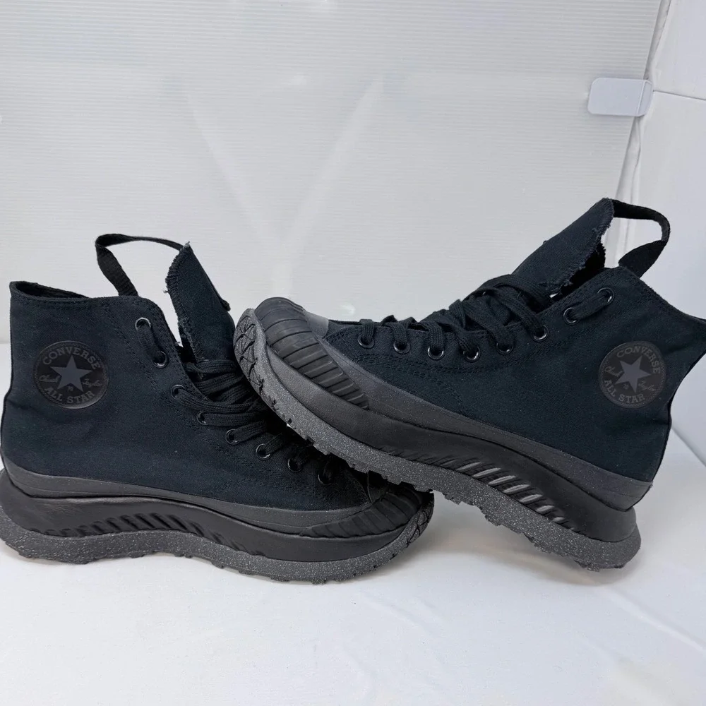 Converse Chuck 70 AT-CX Waterproof Boots Triple Black A03274C Mens 10.5 Women 12
